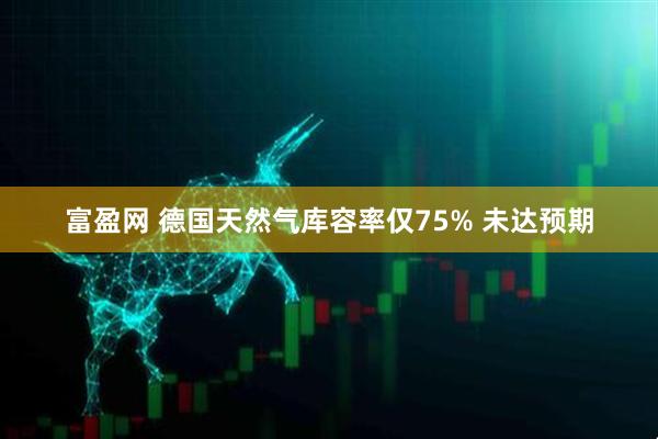 富盈网 德国天然气库容率仅75% 未达预期